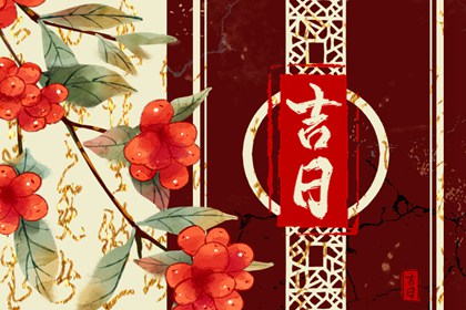 订婚与领证择日